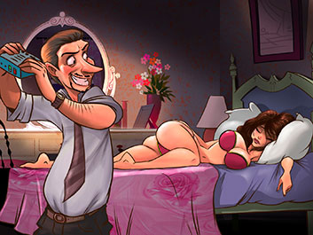 Animated Tales - I caught my wife on hidden camera