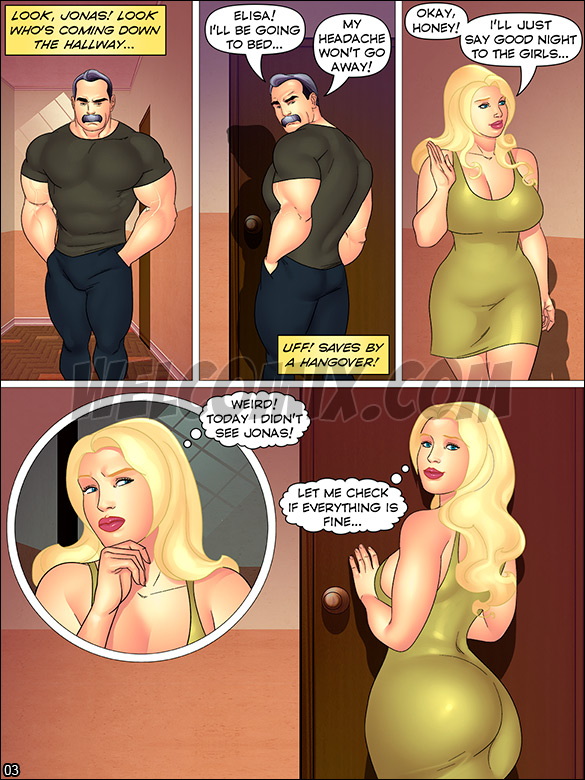 Aunt, Cousins and co. - Losing the virginity - page 3