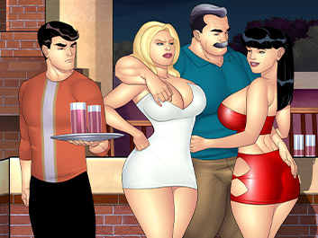 A break up party (Part 01) - Aunt, Cousins and co.
