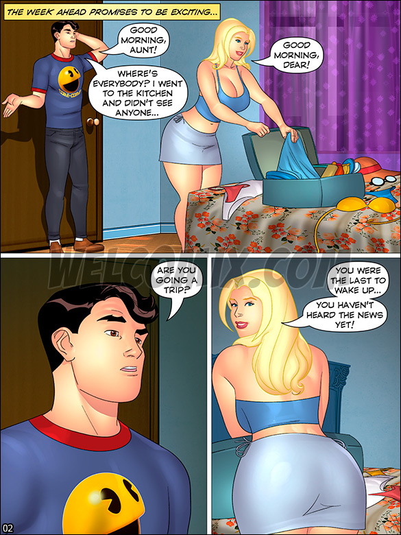Aunt, Cousins and co. - A micro bikini - page 2