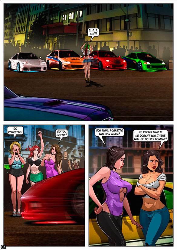 Blockbuster Comics - The Fast and the Furious - page 4
