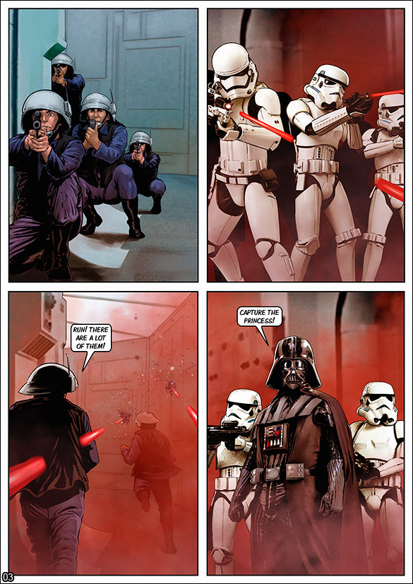 Blockbuster Comics - Star Wars - page 3
