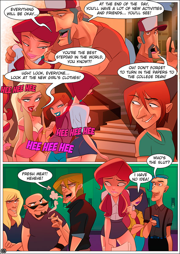 College Perverts - The first day of class - page 3