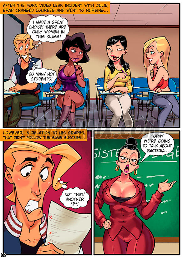 College Perverts - Anatomy Class - page 2