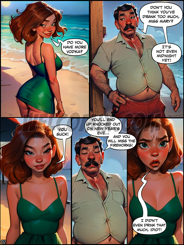 Jerk Off on My Day Off - Happy nymphet year - page 2