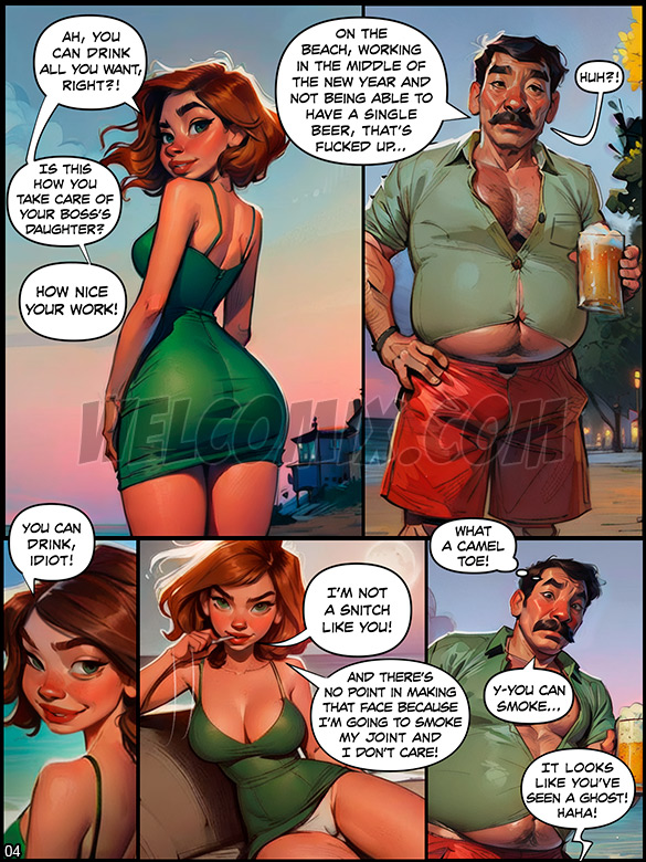 Jerk Off on My Day Off - Happy nymphet year - page 4