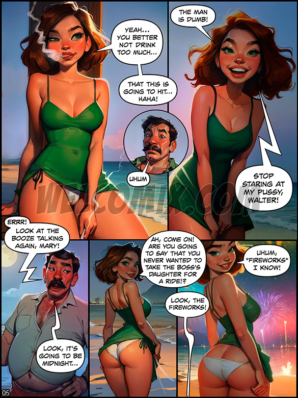 Jerk Off on My Day Off - Happy nymphet year - page 5