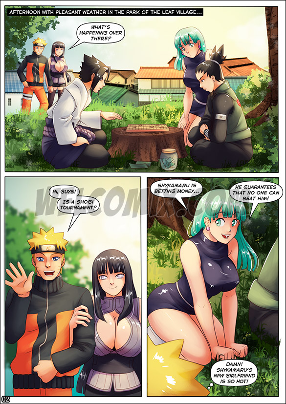 Narutoon - Betting the girlfriend - page 2