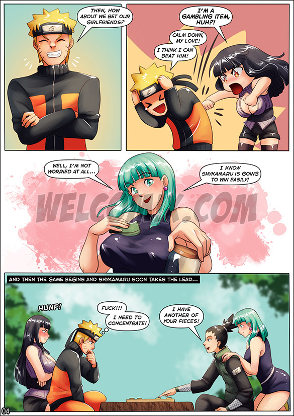 Narutoon - Betting the girlfriend - page 4