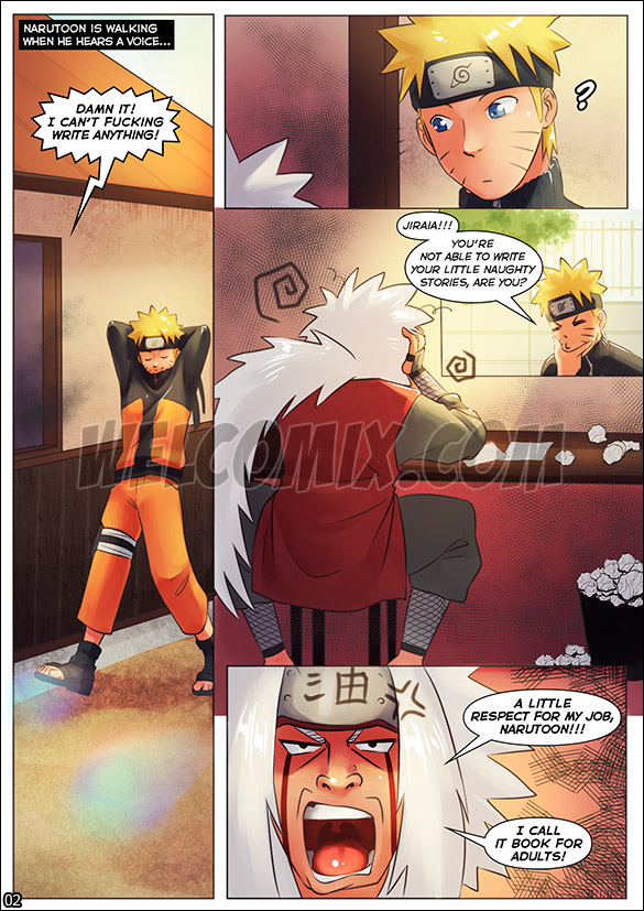 Narutoon - The erotic book writer - page 2
