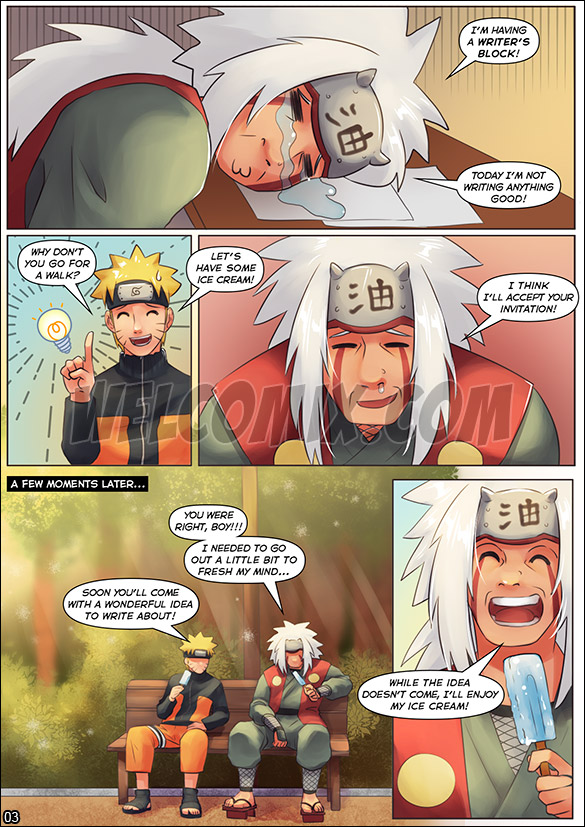 Narutoon - The erotic book writer - page 3