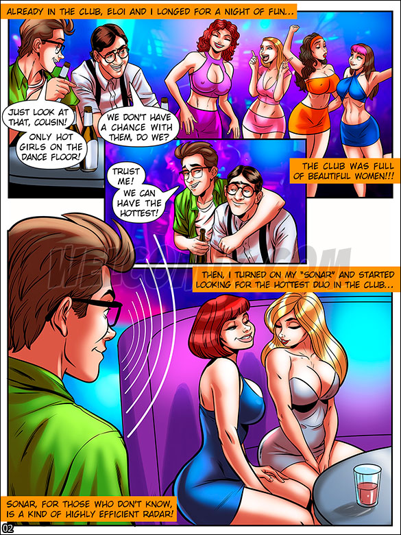Nerd Stallion - Without Panties in The Club - page 2