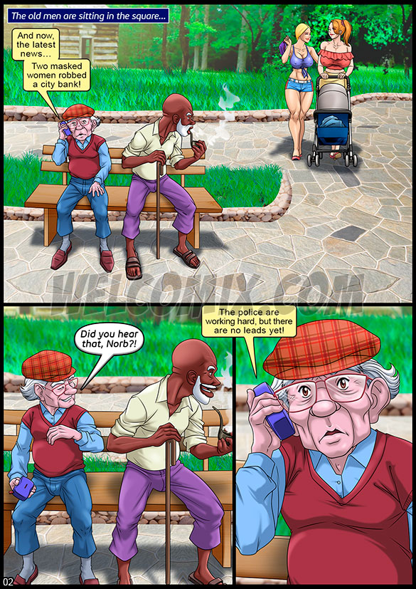 Old Geezers of the Park - Beauties of crime - page 2