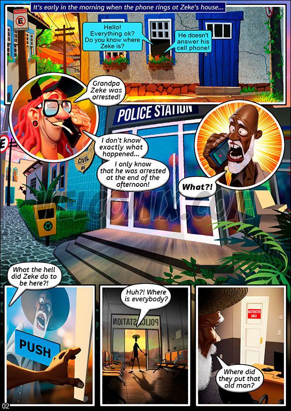 Old Geezers of the Park - Crime doesn't pay - page 2