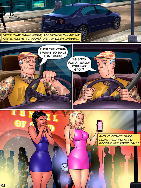 Pops, The Pervert Father-in-law - The Uber babes - page 5