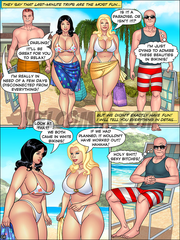 Pops, The Pervert Father-in-law - White bikini is a problem - page 4