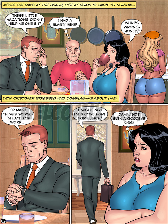 Pops, The Pervert Father-in-law - Cooling off the dick head - page 2