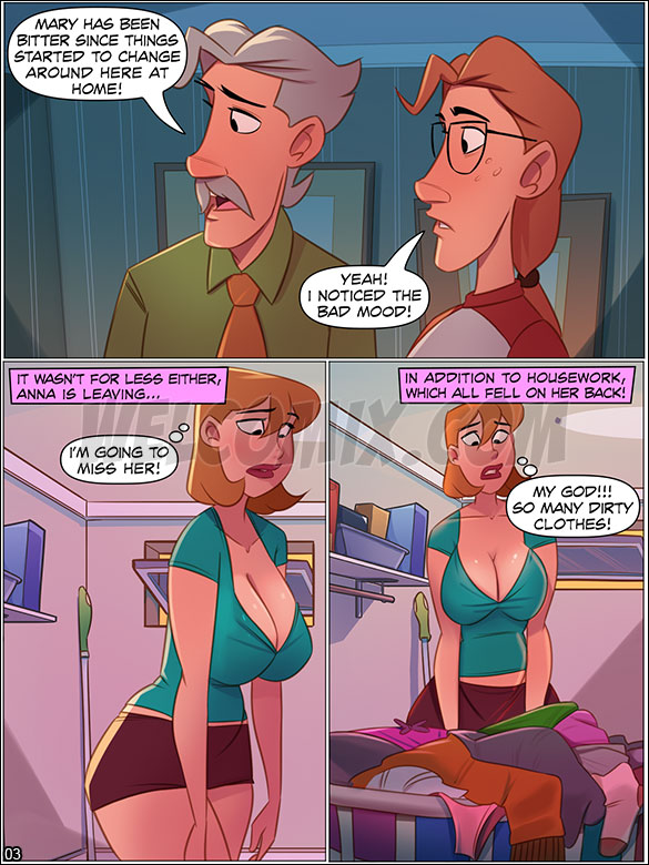 The 4 Naughties - Dirty Laundry is Washed at Home - page 3