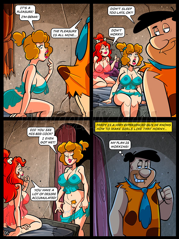 The Flintstoons - How to take a slut’s virginity - page 5
