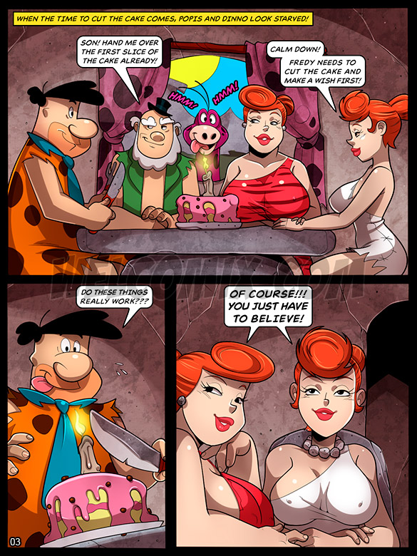 The Flintstoons - Fredy's birthday - page 3