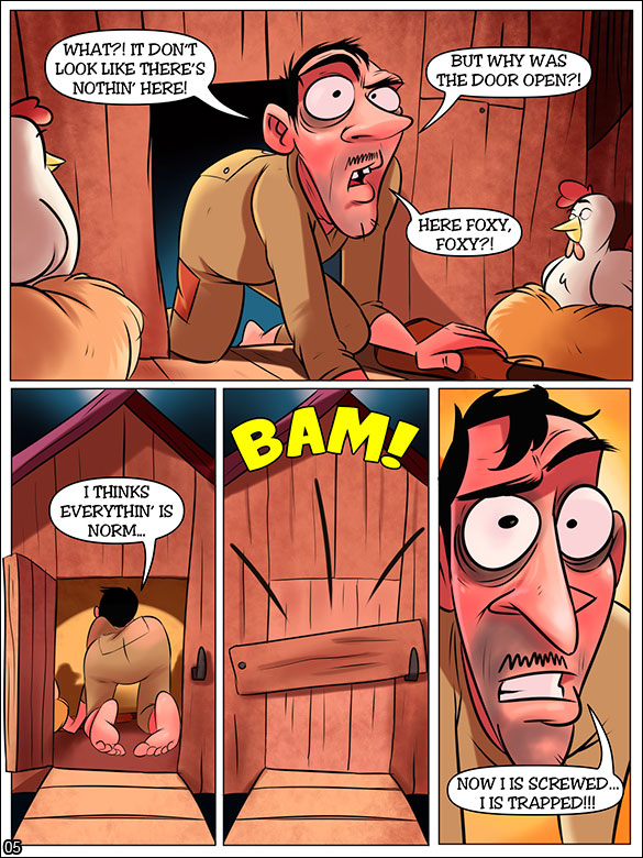 The Hillbilly Farm - There's a fox in the henhouse - page 5