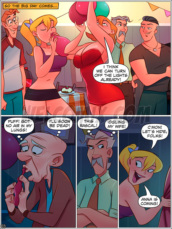 The Naughty Home - Anna’s 19th Birthday - page 3