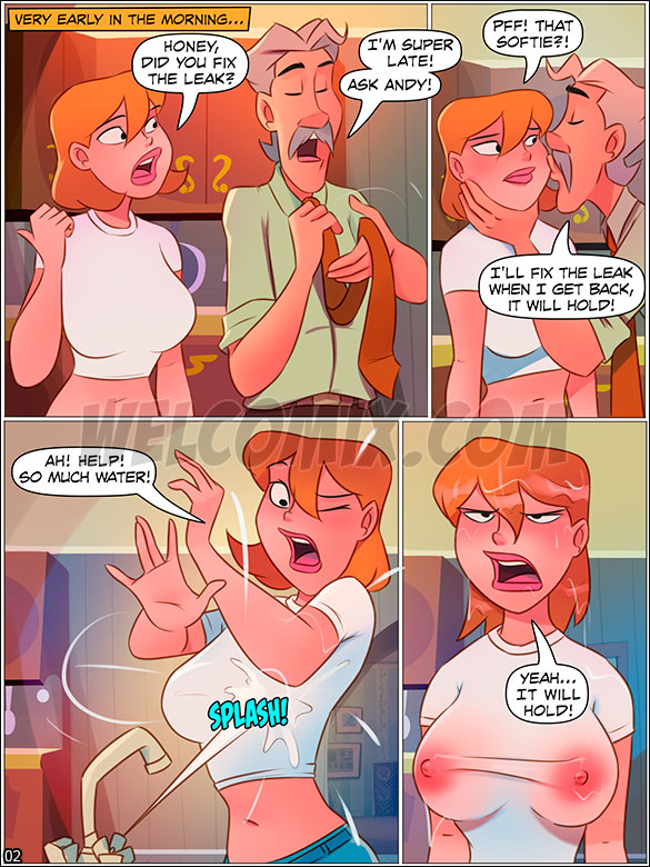 The Naughty Home - Exchange of favors - page 2