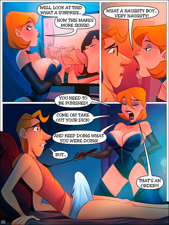 The Naughty Home - Good night kiss (Part 02) - page 5