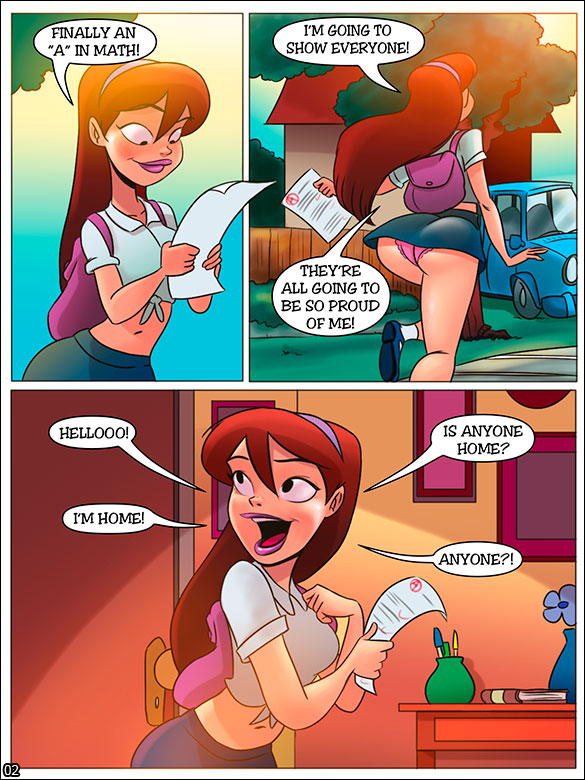 The Naughty Home - The straight-A student - page 2