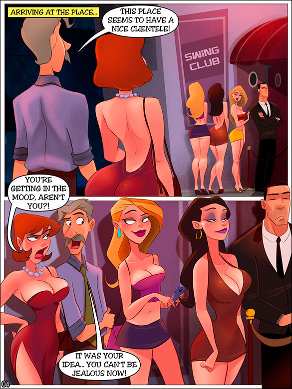 The Naughty Home - Night at the swing club - page 4.