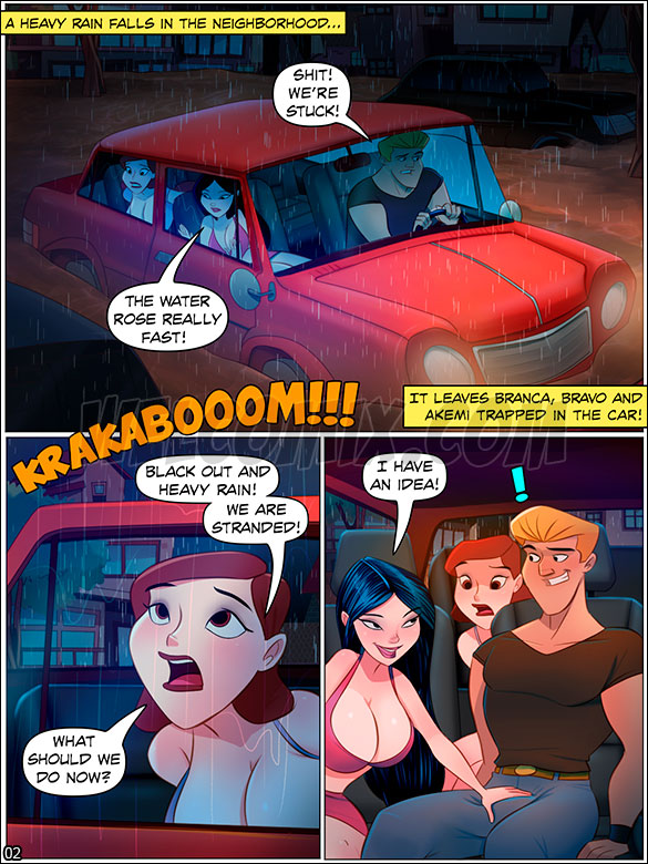 The Pervert Home - Stranded in the car - page 2