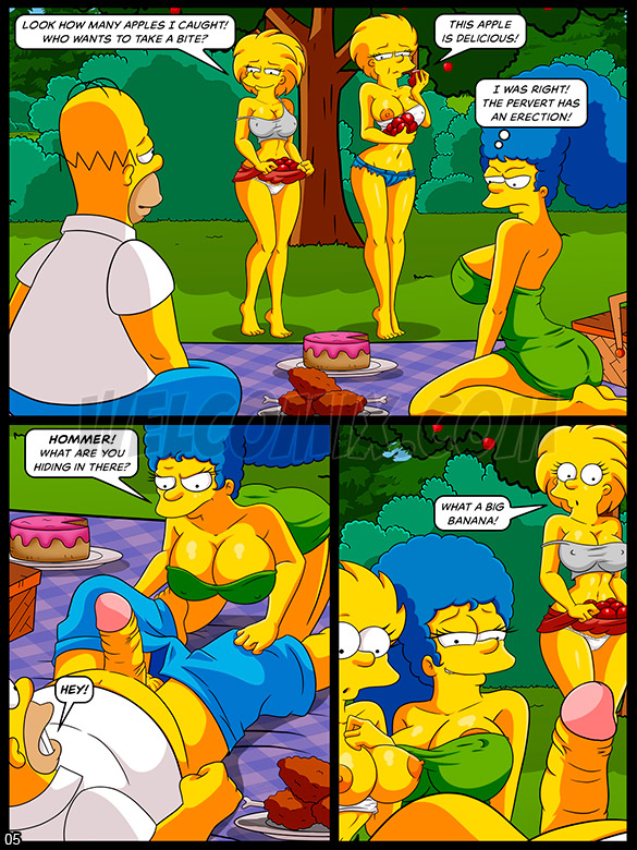 The Simptoons - Forbidden picnic - page 5