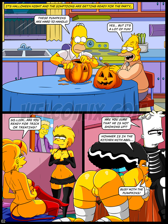 The Simptoons - Halloween night - page 2