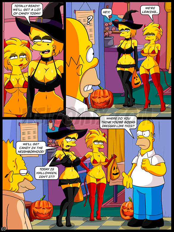 The Simptoons - Halloween night - page 3