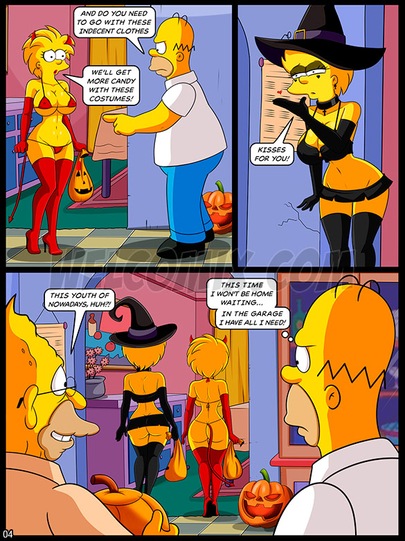 The Simptoons - Halloween night - page 4