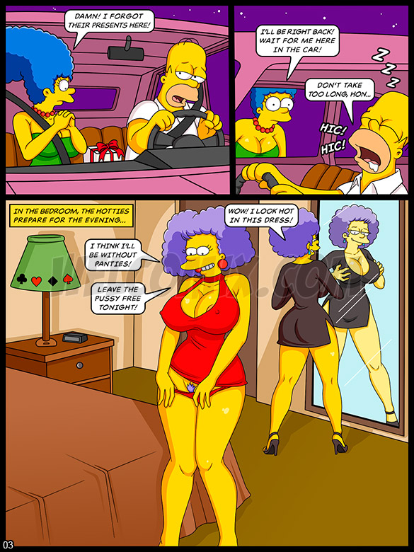 The Simptoons - A wild birthday party - page 3