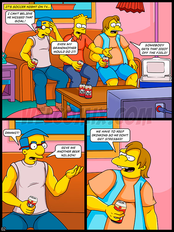 The Simptoons - A Goal That Nobody Misses - page 2