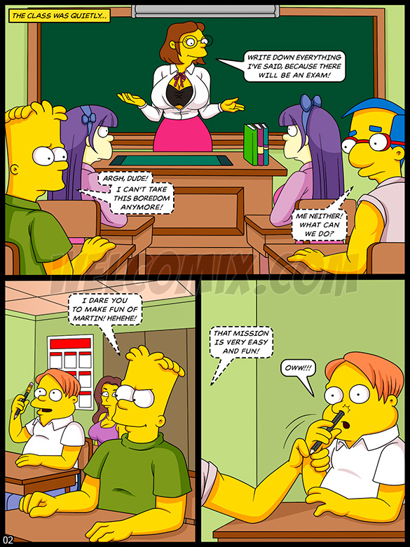 The Simptoons - These girls are not saint - page 2