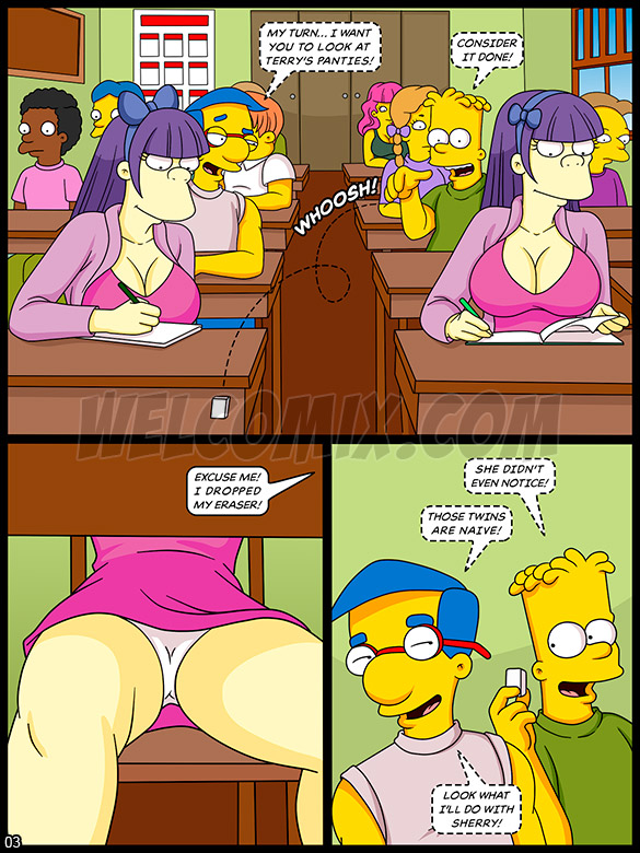The Simptoons - These girls are not saint - page 3