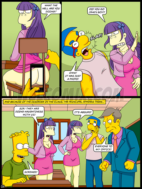 The Simptoons - These girls are not saint - page 4
