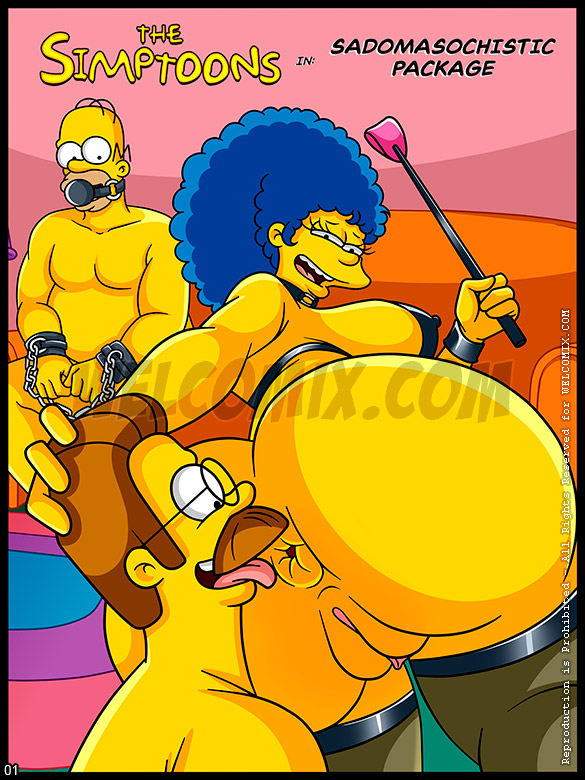 The Simptoons - Sadomasochistic Package - page 1