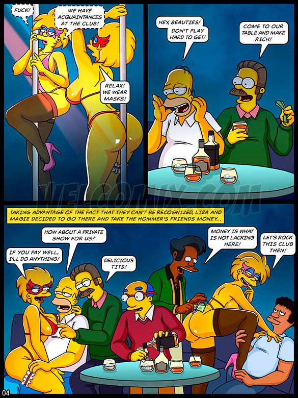 The Simptoons - A Very Crazy Night - page 4