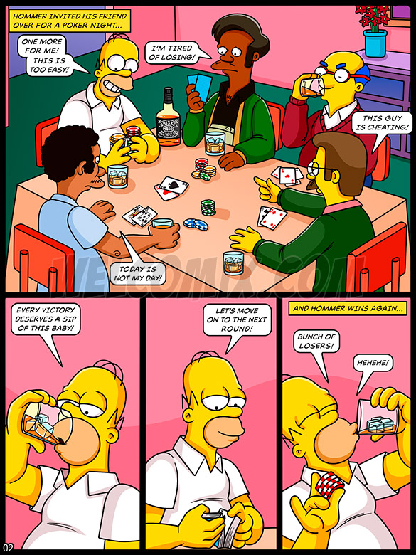 The Simptoons - All in on a gang bang - page 2