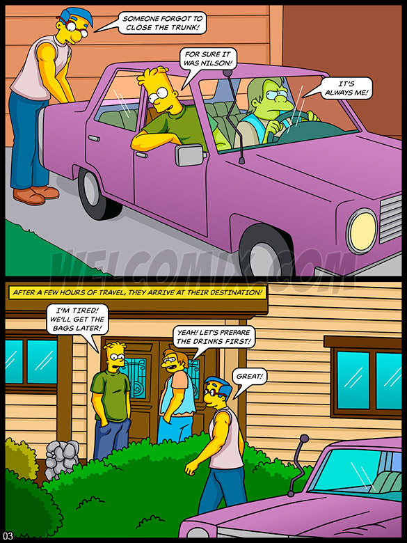 The Simptoons - Crazy holiday in the country house - page 3