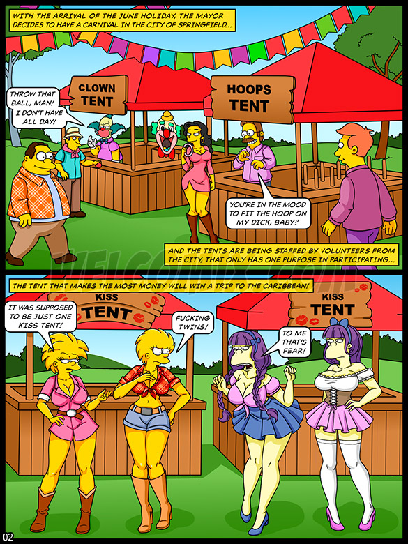 The Simptoons - Fuck tent - page 2