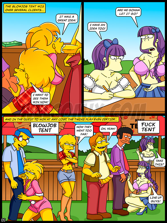 The Simptoons - Fuck tent - page 5