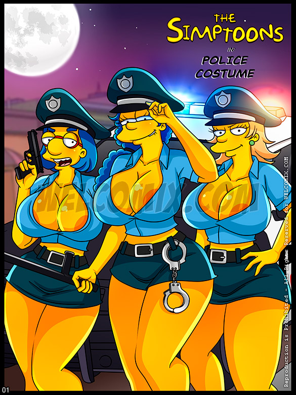 The Simptoons - Police Costume - page 1