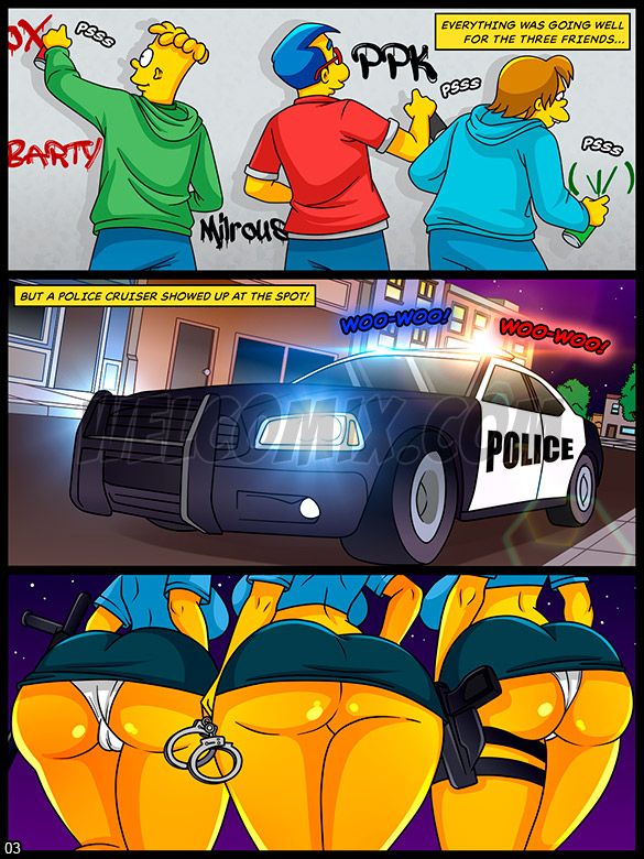 The Simptoons - Police Costume - page 3