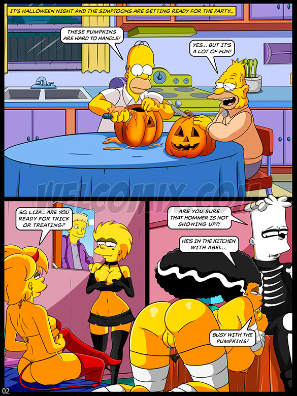 The Simptoons - Halloween night - page 2