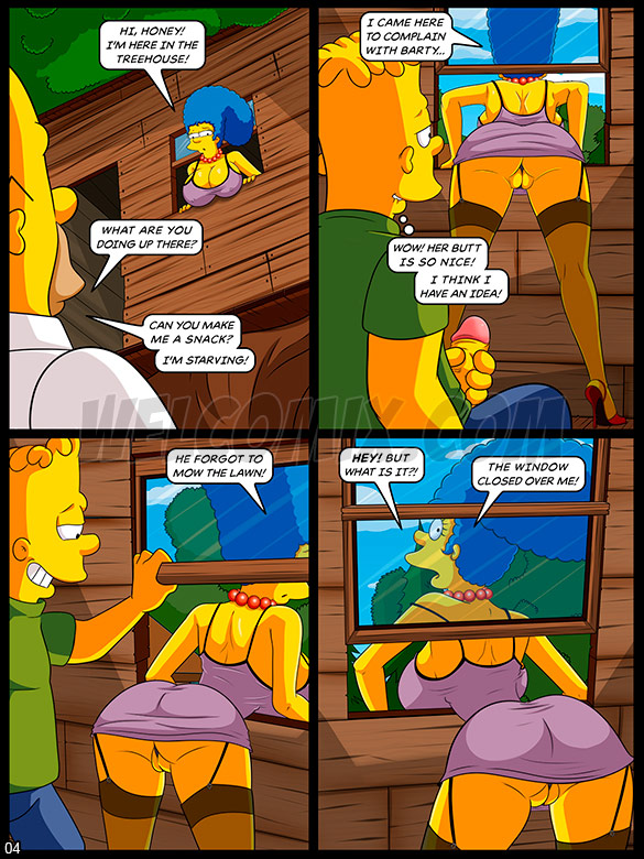 The Simptoons - Fucking in the treehouse - page 4